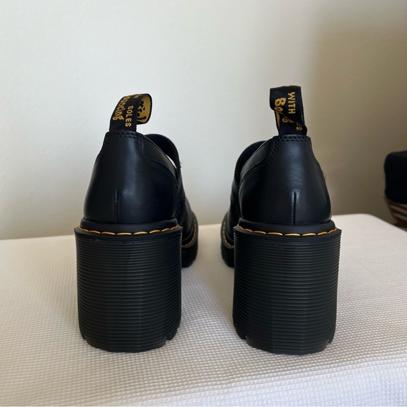 Dr. Martens Eviee Sendal Leather Heeled Shoes - Picture 12 of 16